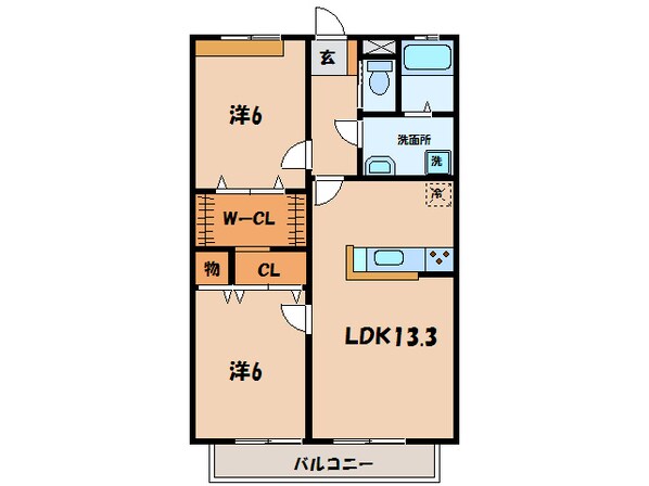 碧南中央駅 徒歩20分 2階の物件間取画像